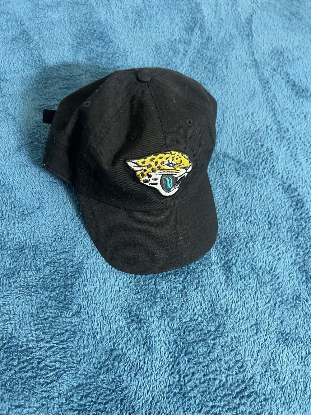 Jacksonville Jaguars 47 Brand Clean Up Hat Black Adjustable Strapback Dad Cap